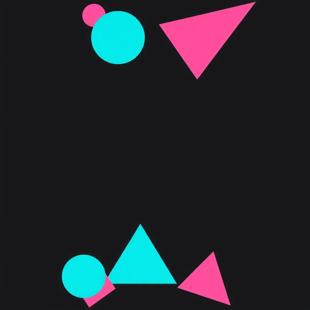 Candlestick chart geometric patterns